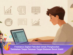 Freelance Digital Fleksibel Untuk Penghasilan Tambahan Tanpa Tekanan Target Bulanan Berat Stabil