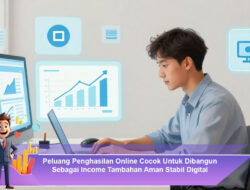 Peluang Penghasilan Online Cocok Untuk Dibangun Sebagai Income Tambahan Aman Stabil Digital