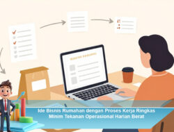 Ide Bisnis Rumahan dengan Proses Kerja Ringkas Minim Tekanan Operasional Harian Berat