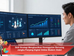 Skill Strategi Menghasilkan Keunggulan Bersaing Jangka Panjang Digital Online Modern Stabil