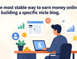 Inilah Cara Dapat Uang Online Paling Stabil Dengan Membangun Blog Niche Spesifik