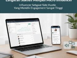 Langkah Sukses Menjadi Micro Influencer Sebagai Side Hustle Yang Memiliki Engagement Sangat Tinggi