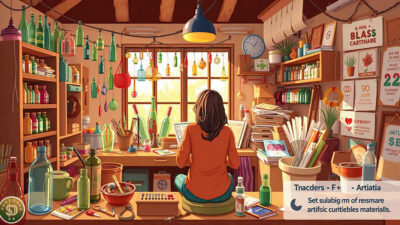 Inspirasi Bisnis Rumahan Kerajinan Tangan Dari Bahan Bekas Yang Bernilai Tinggi